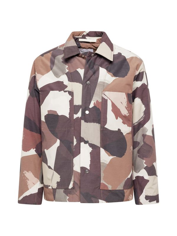 NORSE PROJECTS NORSE PROJECTS Prijelazna jakna 'Pelle'  smeđa / svijetlosmeđa / bež siva / bijela