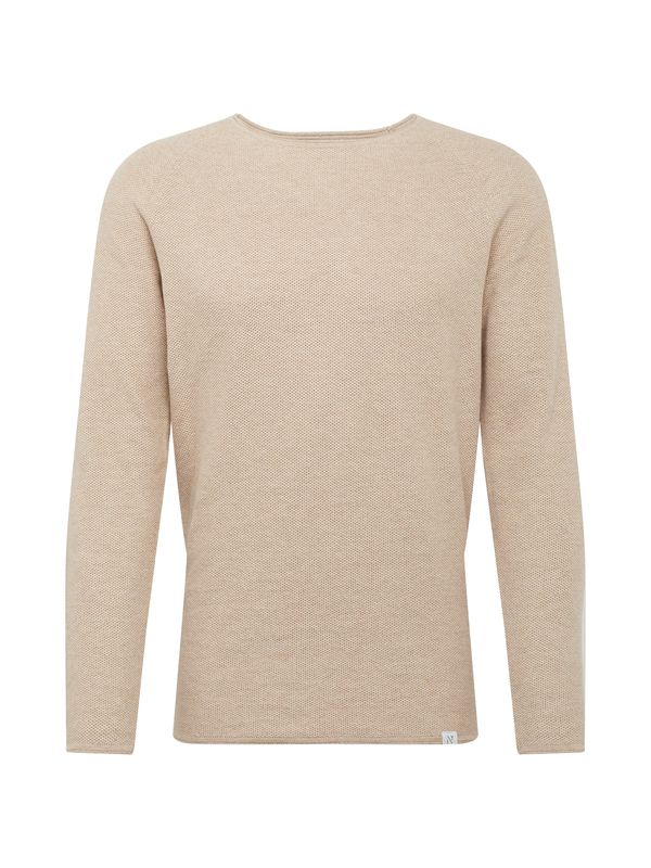 NOWADAYS NOWADAYS Pulover 'Honeycomb'  sivkasto bež / cappuccino / crna