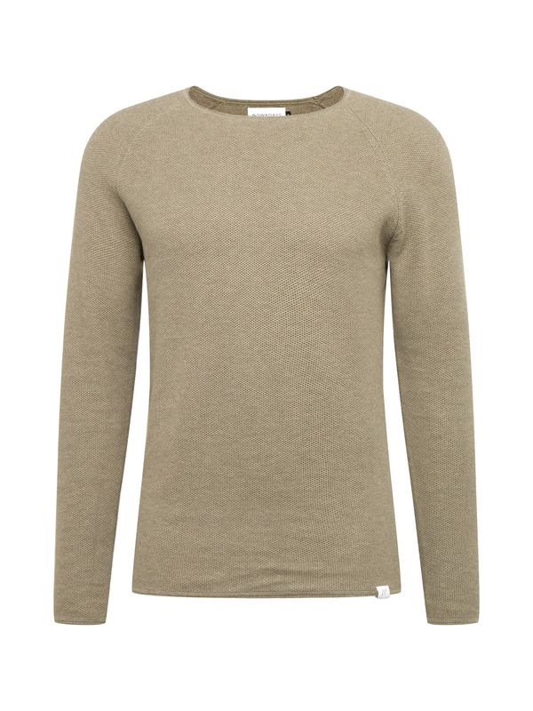 NOWADAYS NOWADAYS Pulover 'Honeycomb'  sivkasto zelena