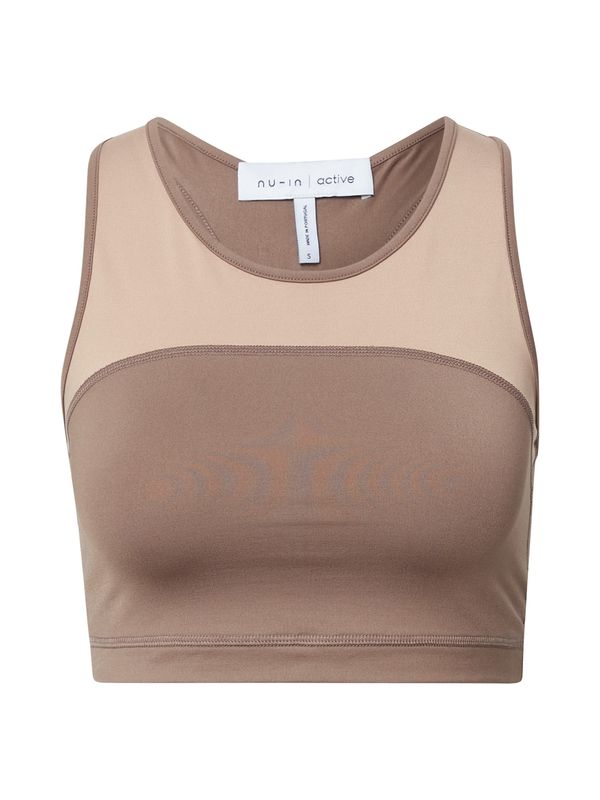 NU-IN NU-IN Grudnjak  boja devine dlake (camel) / tamno bež