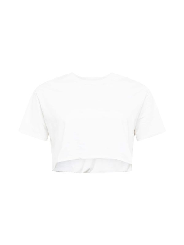 NU-IN Plus NU-IN Plus Majica 'Raw Hem'  bijela