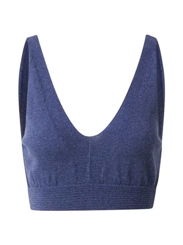 NU-IN NU-IN Top s naramenicama  indigo