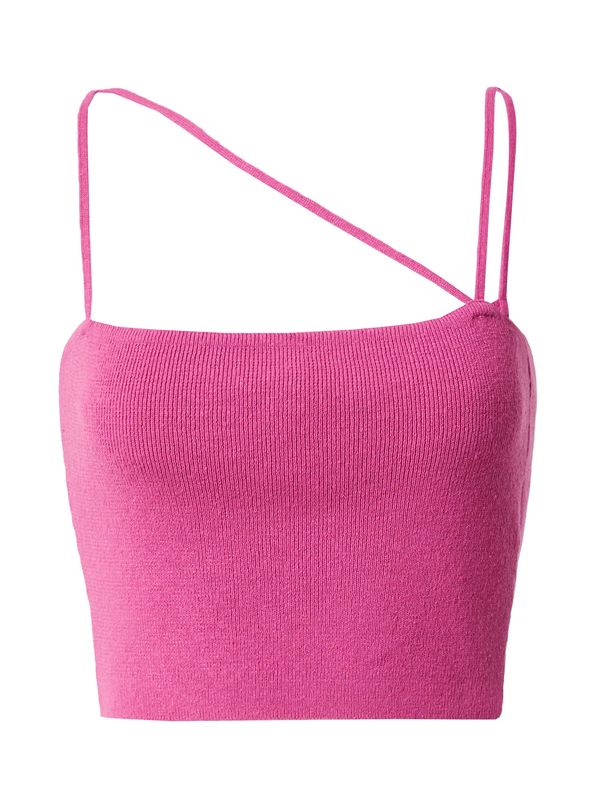 NU-IN NU-IN Top s naramenicama  roza