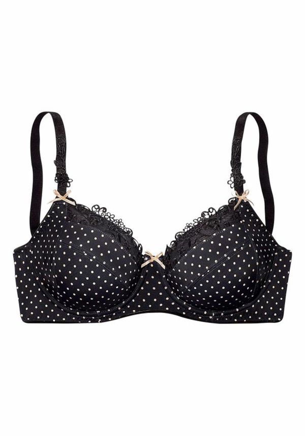 NUANCE NUANCE Grudnjak  crna / bijela