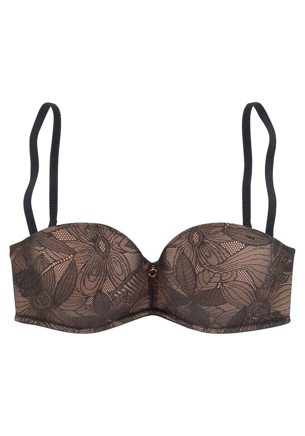 NUANCE NUANCE Grudnjak  nude / crna