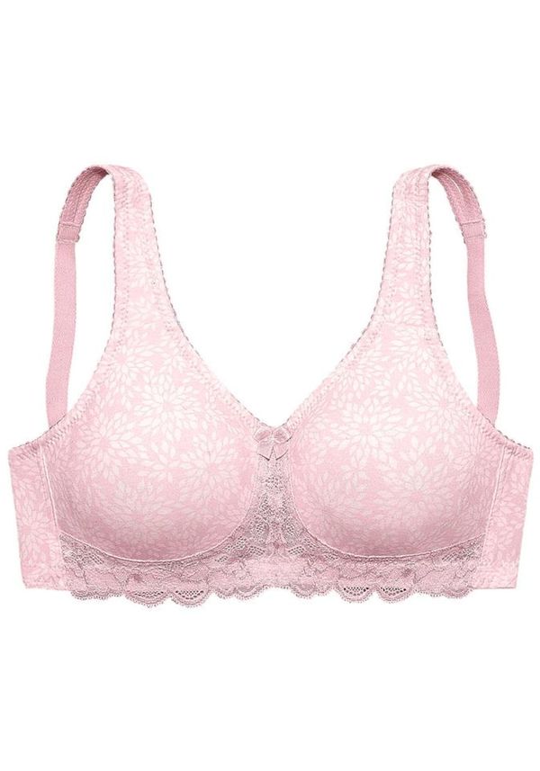 NUANCE NUANCE Grudnjak  roza / puder roza