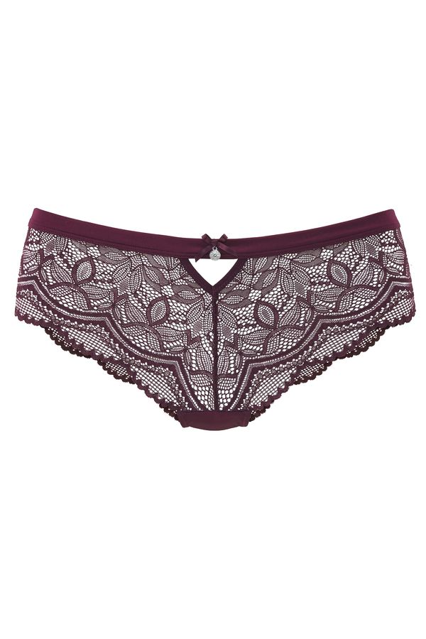 NUANCE NUANCE Hipster gaćice  burgund