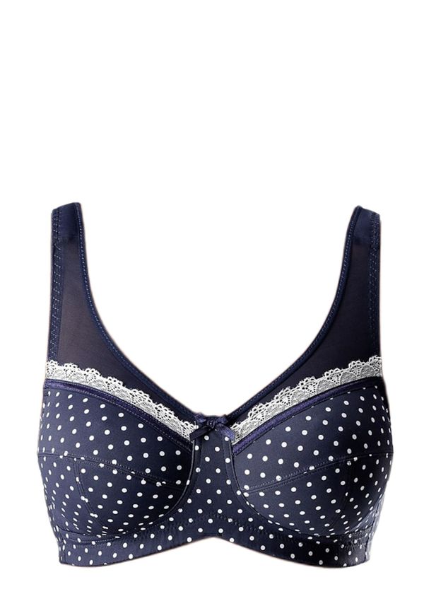 NUANCE NUANCE Minimizer grudnjak  plava / bijela