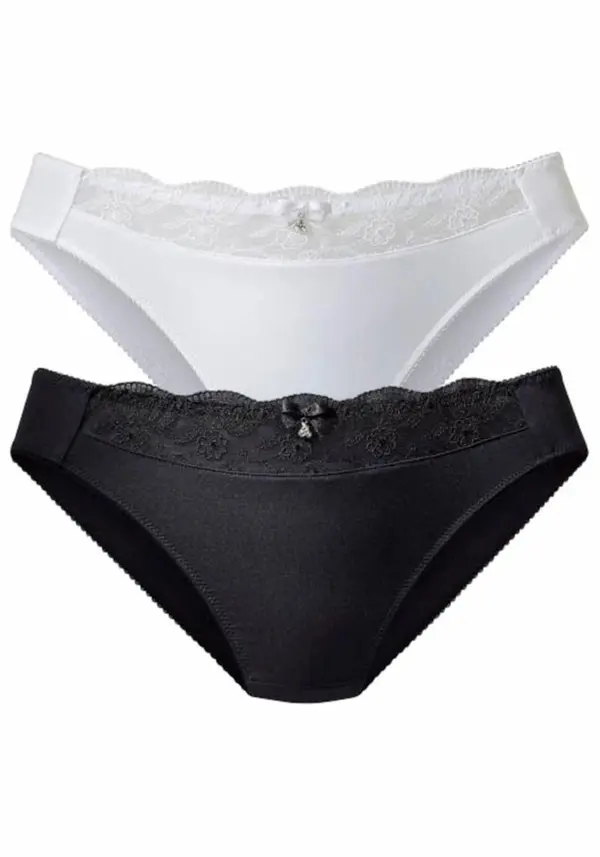 NUANCE NUANCE Slip  crna / bijela