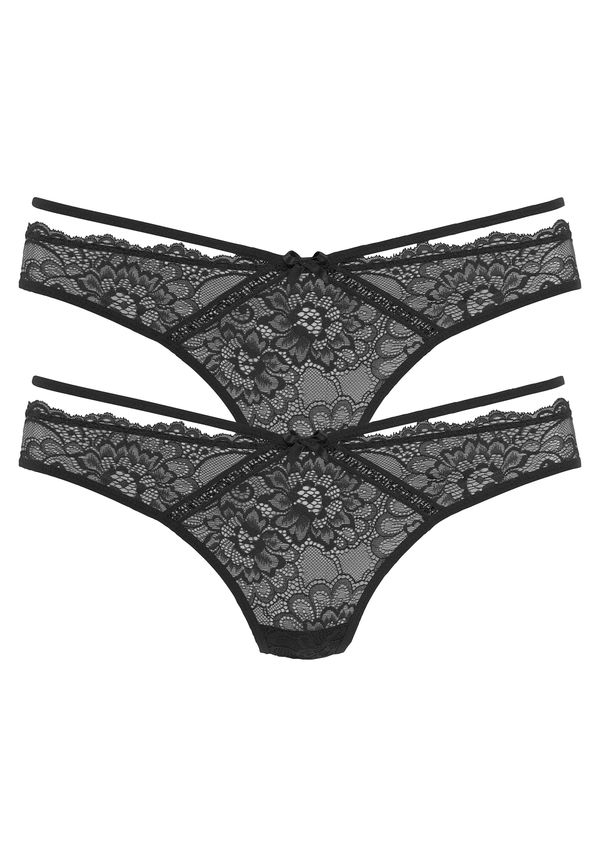 NUANCE NUANCE Tanga gaćice  crna