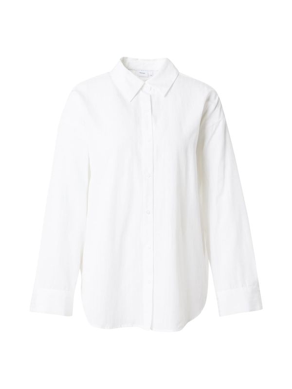 NÜMPH NÜMPH Bluza  bijela / bijela