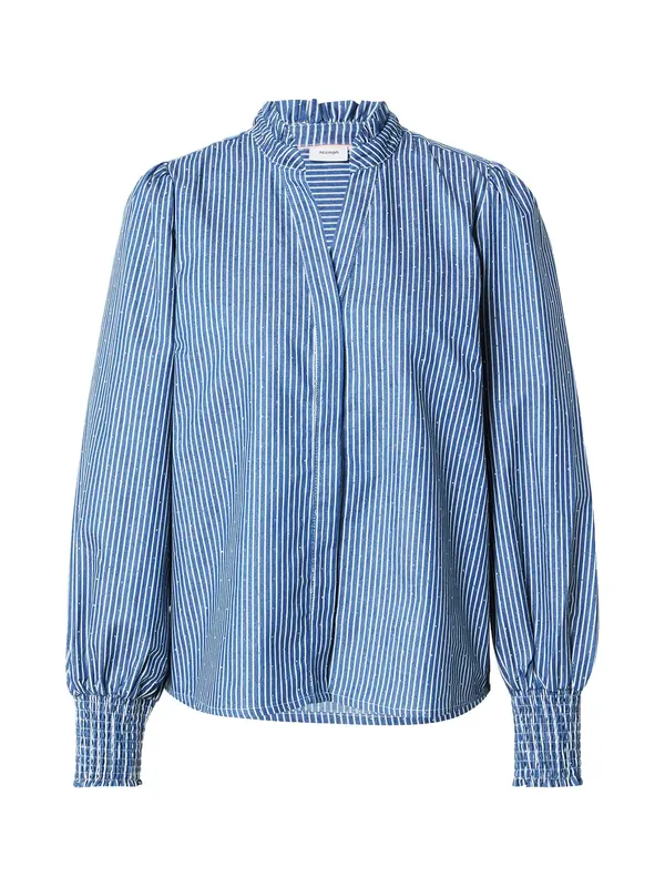 NÜMPH NÜMPH Bluza 'Emilie'  plavi traper / bijela