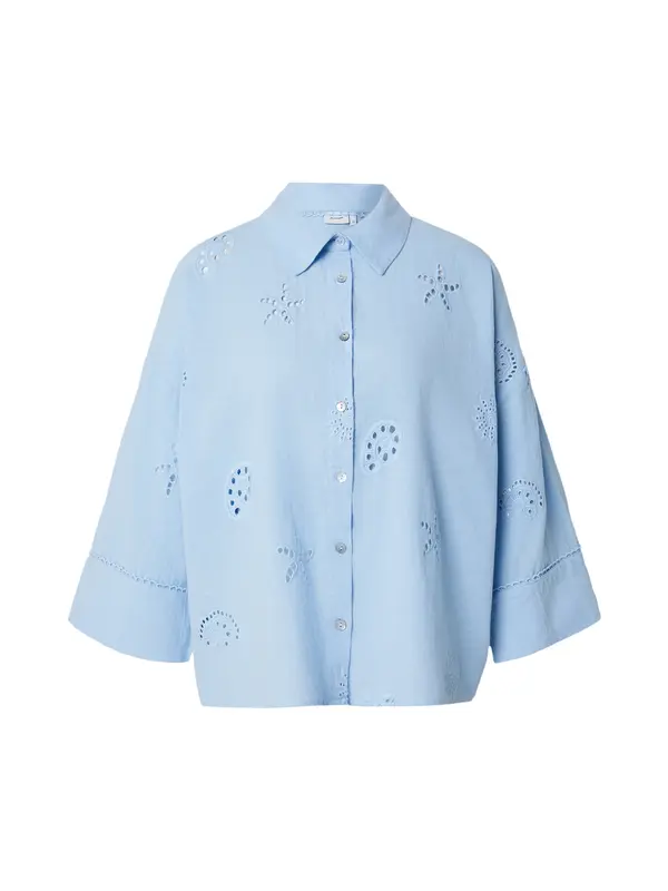 NÜMPH NÜMPH Bluza 'MARIELLE'  svijetloplava