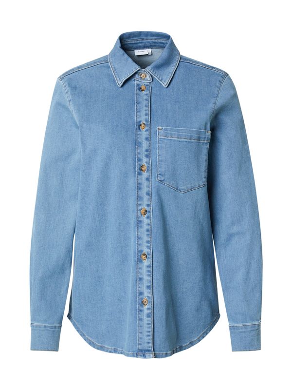 NÜMPH NÜMPH Bluza  plavi traper
