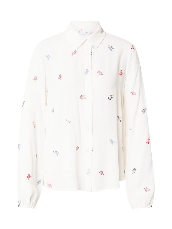 NÜMPH NÜMPH Bluza  zelena / ljubičasta / roza / bijela