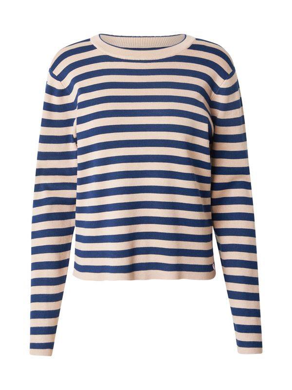 NÜMPH NÜMPH Pulover  bež / plava