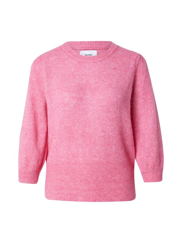 NÜMPH NÜMPH Pulover 'RIETTA'  roza melange