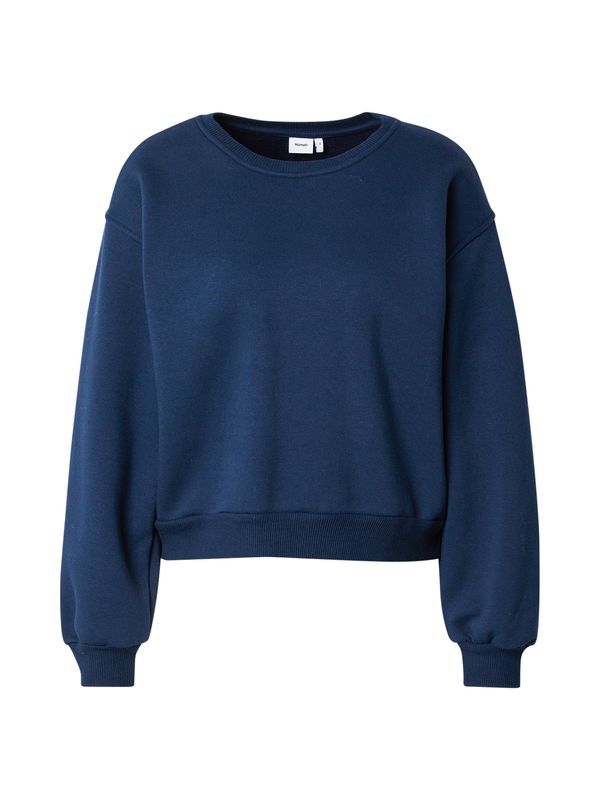 NÜMPH NÜMPH Sweater majica  noćno plava