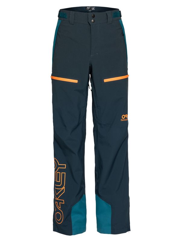 OAKLEY OAKLEY Hlače za vanjske uvjete  tamno plava / petrol / narančasta