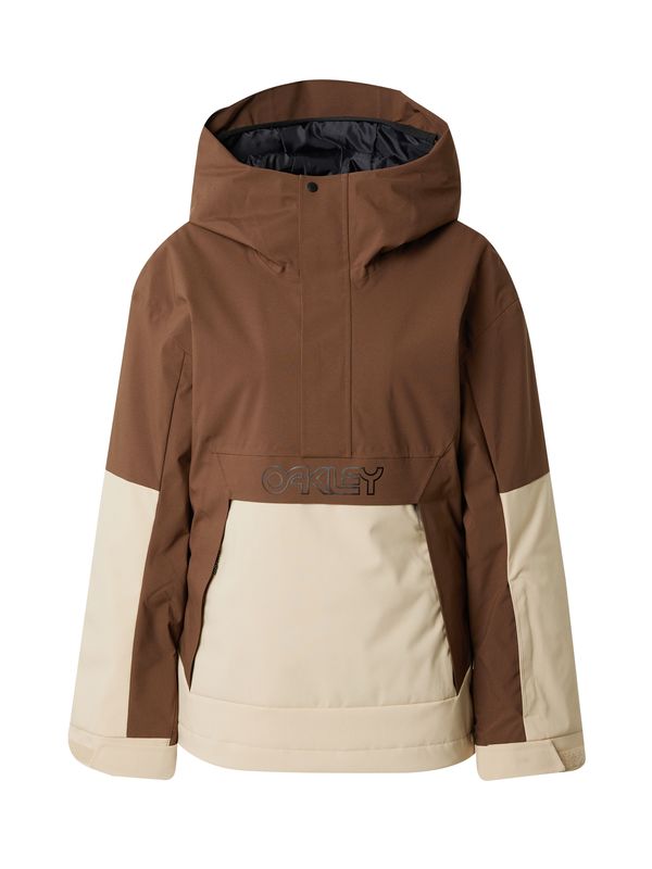 OAKLEY OAKLEY Outdoor jakna  bež / smeđa / crna