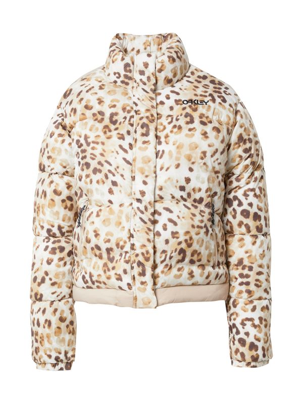 OAKLEY OAKLEY Outdoor jakna  bež / svijetlobež / smeđa / crna