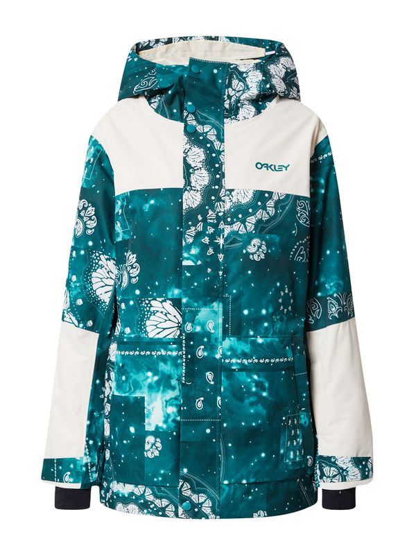 OAKLEY OAKLEY Sportska jakna 'AURORA'  žad / prljavo bijela