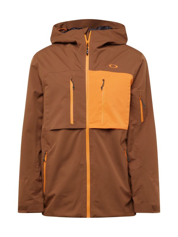 OAKLEY OAKLEY Sportska jakna 'KENDALL RC'  karamela / svijetlonarančasta