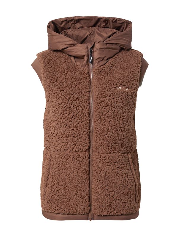 OAKLEY OAKLEY Sportski prsluk  kestenjasto smeđa / vuneno bijela