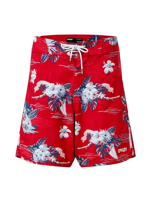 OAKLEY OAKLEY Surferske kupaće hlače  nebesko plava / svijetloplava / crvena / bijela