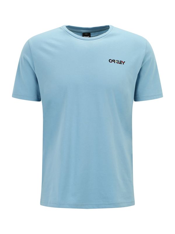 OAKLEY OAKLEY Tehnička sportska majica 'Wynwood'  svijetloplava / svijetlozelena / orhideja bijela / crna
