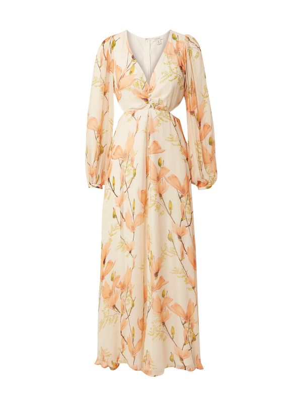 Oasis Oasis Haljina  boja pijeska / smeđa / sivkasto zelena / narančasta