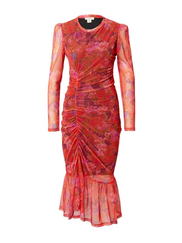 Oasis Oasis Haljina  maslinasta / roza / burgund / vatreno crvena