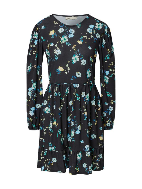 Oasis Oasis Haljina  plava / svijetložuta / žad / tamno ljubičasta / crna