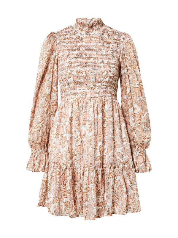 Oasis Oasis Košulja haljina  nude / boja devine dlake (camel) / sivkasto bež / kameno siva