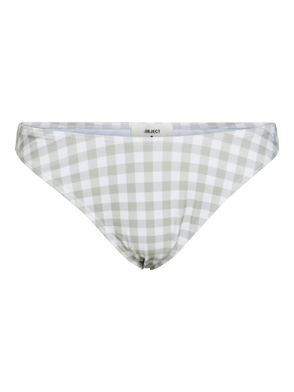 OBJECT OBJECT Bikini donji dio 'Rasmine'  pastelno zelena / prljavo bijela