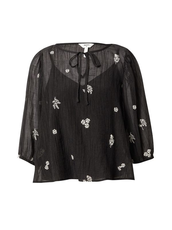 OBJECT OBJECT Bluza 'ALFRA'  crna / bijela