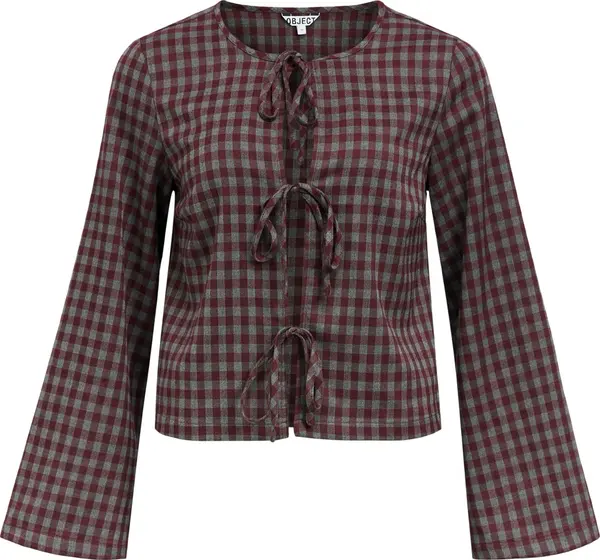 OBJECT OBJECT Bluza 'Bene Fika'  ciklama / pastelno ljubičasta