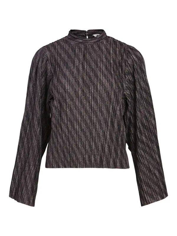 OBJECT OBJECT Bluza 'Lux'  antracit siva / crna