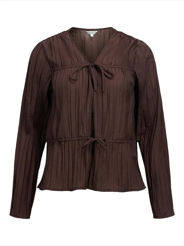 OBJECT OBJECT Bluza 'OBJBREA'  čokolada