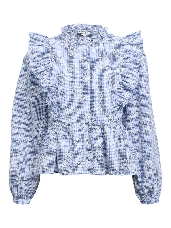 OBJECT OBJECT Bluza 'OBJCIARA'  plava / bijela
