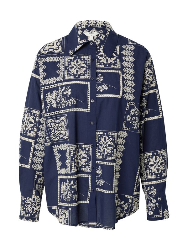 OBJECT OBJECT Bluza 'OBJDICTE'  mornarsko plava / bijela