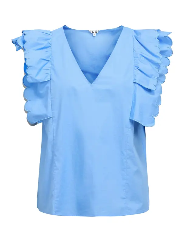 OBJECT OBJECT Bluza 'OBJHOPE PAPAYA'  svijetloplava