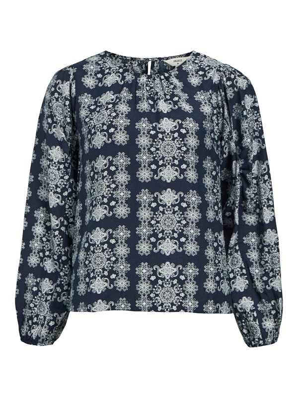 OBJECT OBJECT Bluza 'OBJJAN'  noćno plava / bijela