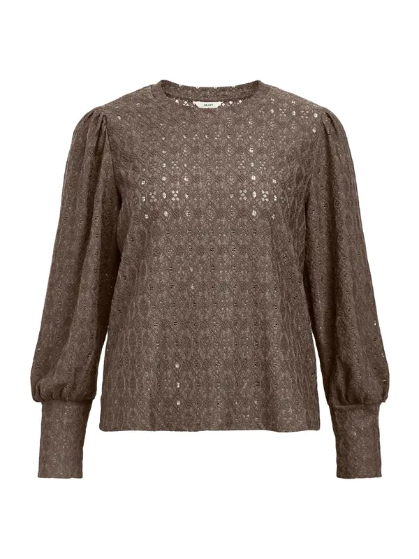 OBJECT OBJECT Bluza 'OBJLaila'  čokolada