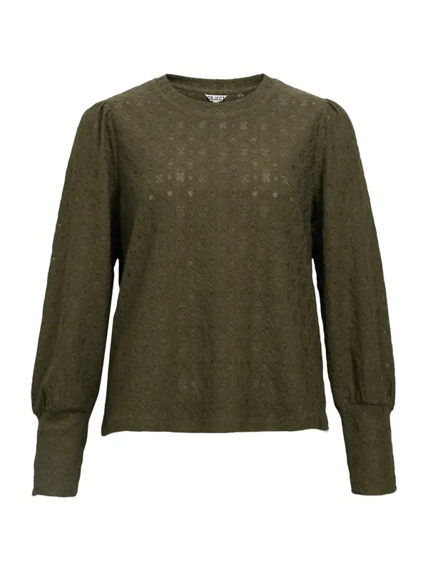 OBJECT OBJECT Bluza 'OBJLaila'  maslinasta