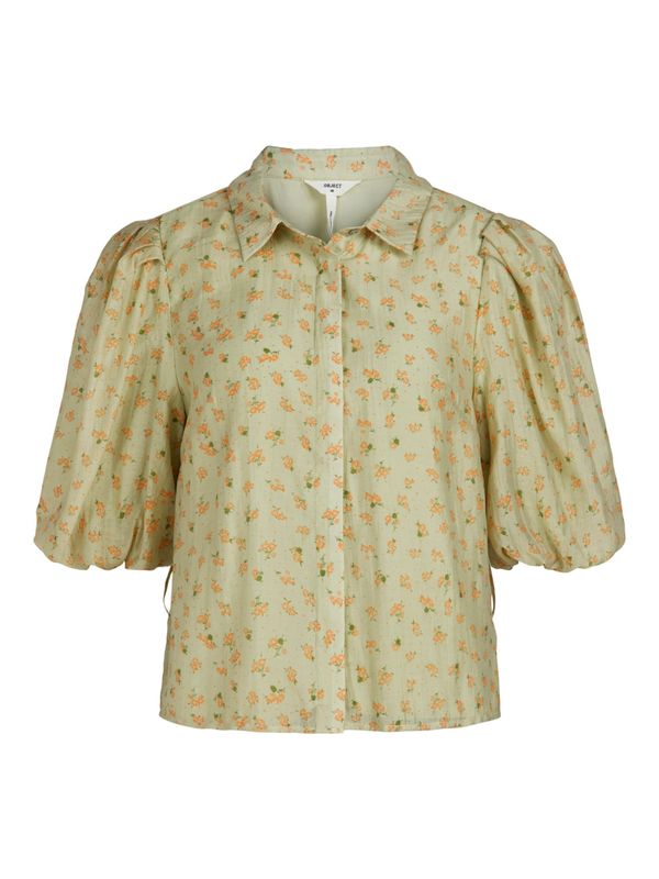 OBJECT OBJECT Bluza 'Sabira'  zelena / maslinasta / narančasta