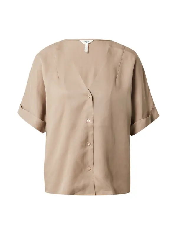 OBJECT OBJECT Bluza 'Tilda'  boja devine dlake (camel)