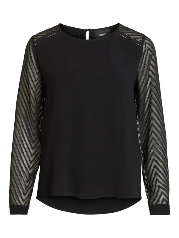 OBJECT OBJECT Bluza 'Zoe'  crna