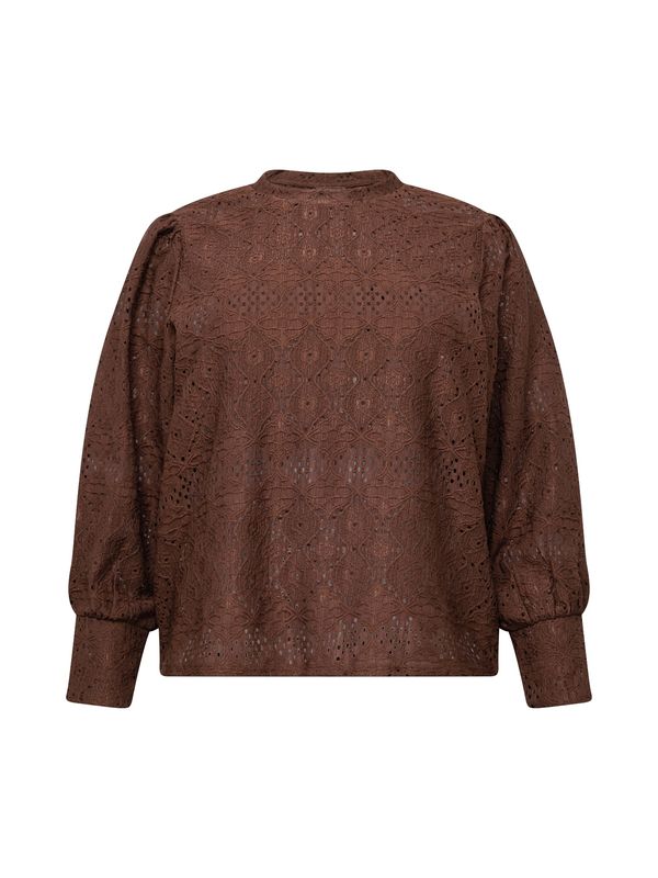 Object Curve Object Curve Bluza 'FEODORA'  kestenjasto smeđa