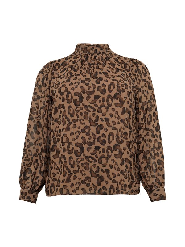 Object Curve Object Curve Bluza 'MILA'  smeđa / svijetlosmeđa